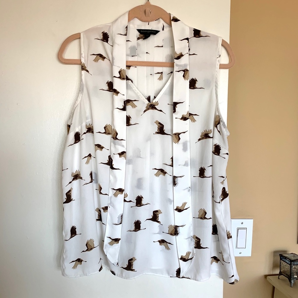 Banana Republic Goose Blouse